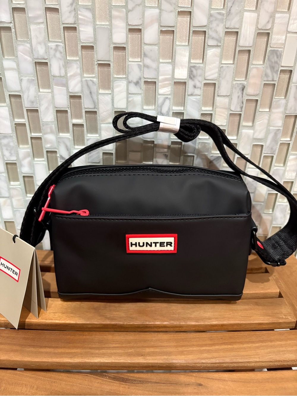Hunter Women's Black Crossbody Bag